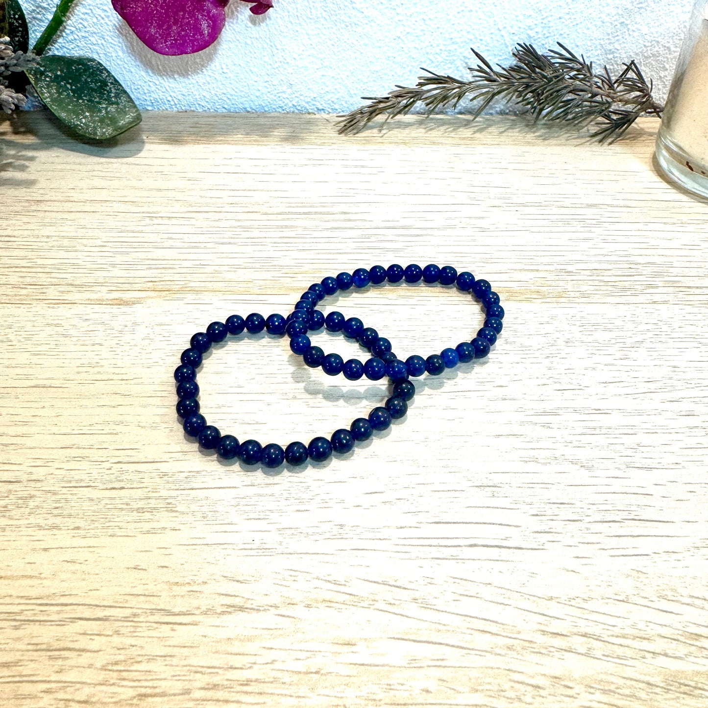 Pulsera Lapislázuli- Comunicación, Intuición, Expresión