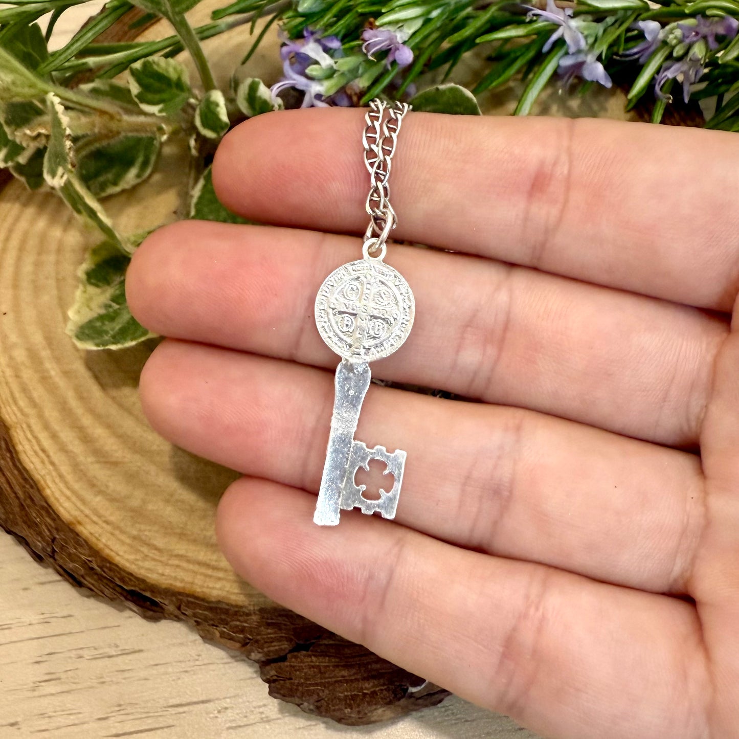 Llave de San Benito Plata 925