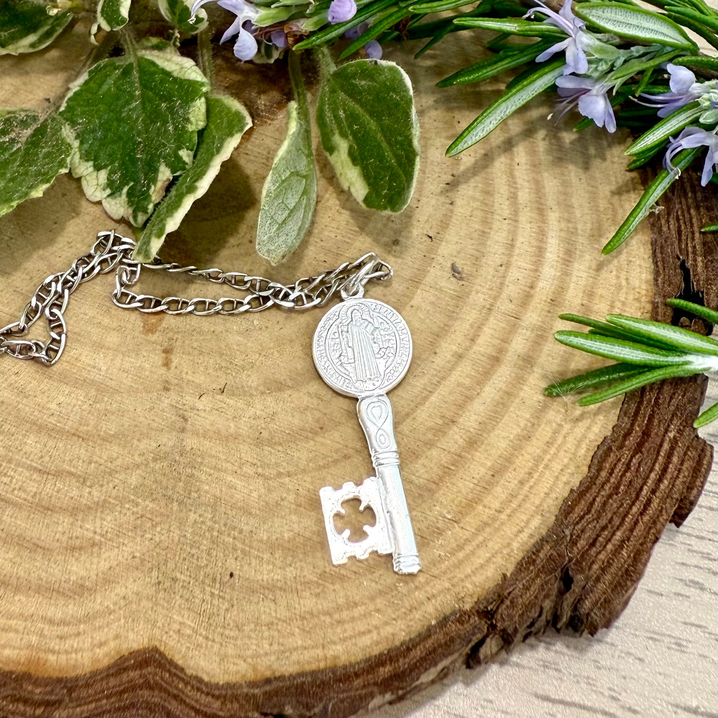 Llave de San Benito Plata 925
