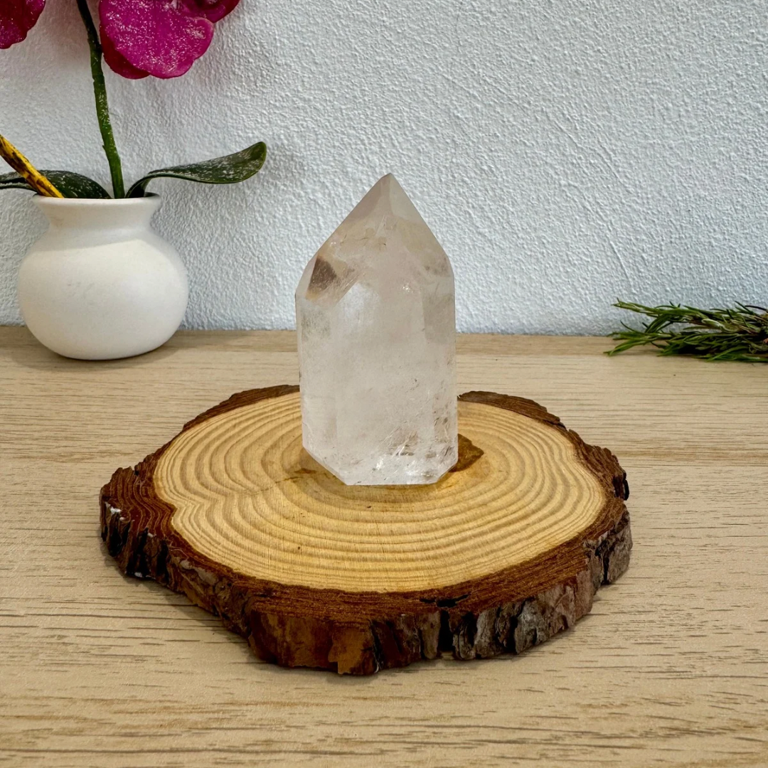 Puntas Cuarzo Cristal- Sanación, Meditación, Potenciador