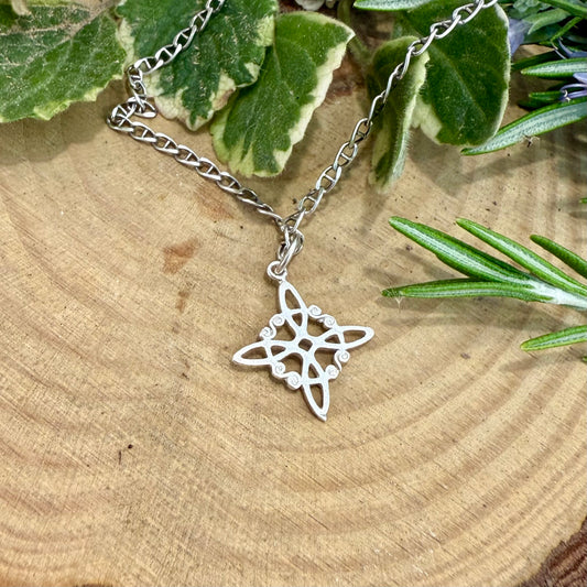 Nudo de Bruja 1,5cm Plata 925