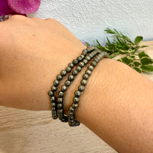 Pulsera Pirita- Dinero, Éxito y Protección